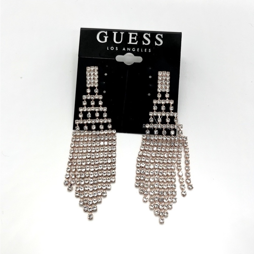 NWOT GUESS Chandelier Earrings